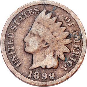 1899 Indian Head Cent Main Image