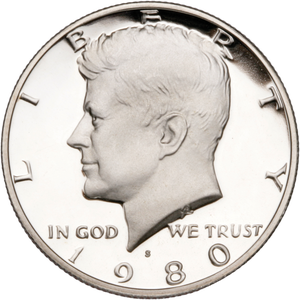 1980-S Kennedy Half Dollar Main Image