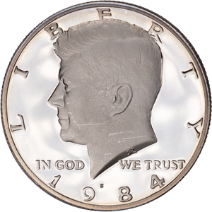 1984-S Kennedy Half Dollar Main Image