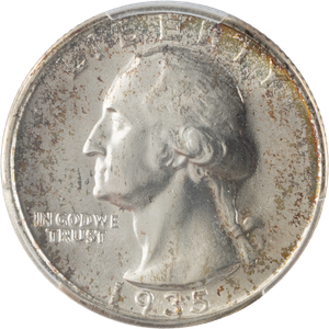 1935-D Washington Silver Quarter Main Image
