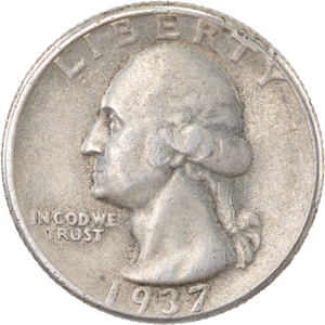 1937 Washington Silver Quarter | Littleton Coin Company