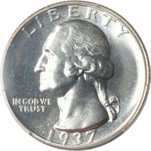 1937 Washington Silver Quarter Main Image