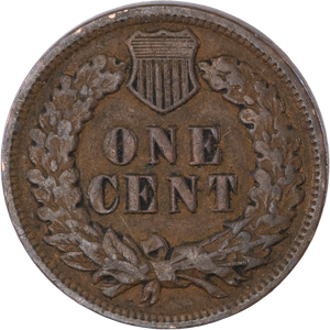 1903 Indian Head Cent, Variety 3, Bronze VG Main Image