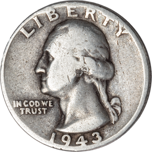 1943-D Washington Silver Quarter G Main Image