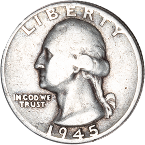 1945-D Washington Silver Quarter G Main Image