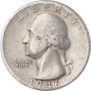 1946-S Washington Silver Quarter Main Image