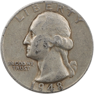 1948-D Washington Silver Quarter F | Littleton Coin Company