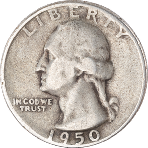 1950-S Washington Silver Quarter G Main Image