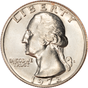 1973-D Washington Quarter MS60 Main Image