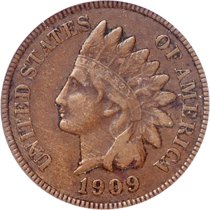 1909-S Indian Head Cent, Variety 3, Bronze Main Image