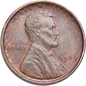 1909 V.D.B. Lincoln Head Cent Main Image