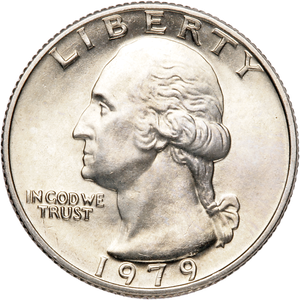 1979 Washington Quarter MS60 Main Image