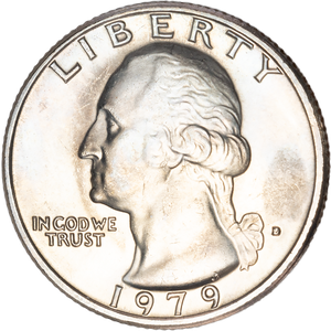 1979-D Washington Quarter MS60 Main Image