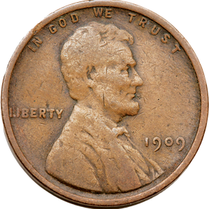 1909 Lincoln Head Cent CIRC Main Image