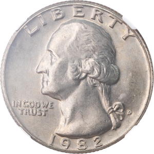 1982-D Washington Quarter Main Image