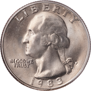1983 Washington Quarter Main Image