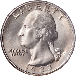 1983-D Washington Quarter Main Image