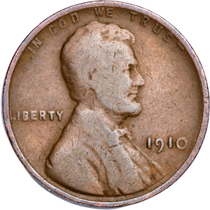 1910 Lincoln Head Cent CIRC Main Image