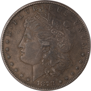 1878 Morgan Silver Dollar, 8 Tail Feathers Main Image