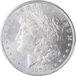1878 7 Tail Feathers Morgan Silver Dollar, 2nd Reverse Main Image