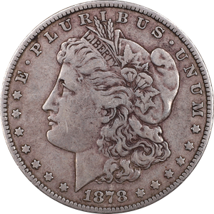 1878 Morgan Silver Dollar, 7 Feathers, 3rd Reverse | Littleton