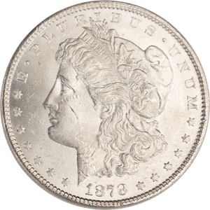 1878 7/8TF Morgan Silver $ ANACS    MS63 Main Image