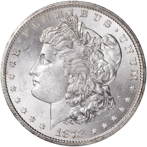 1878-CC Morgan Silver Dollar Main Image