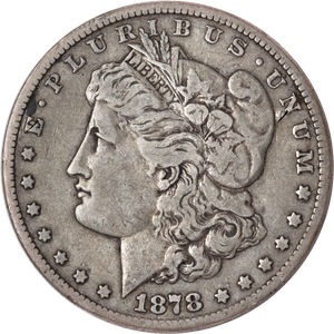 1878-CC Morgan Silver Dollar F#2 Main Image