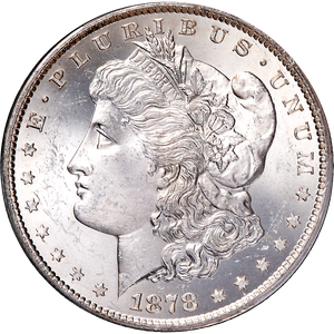 1878-CC Morgan Silver Dollar Main Image