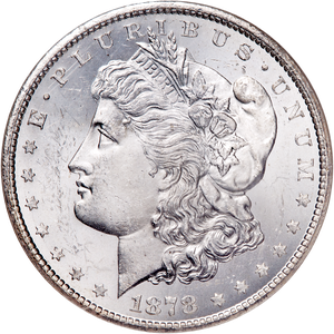 1878-CC Morgan Silver Dollar MS63 Main Image
