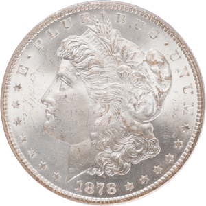 1878-CC Morgan Silver Dollar Main Image