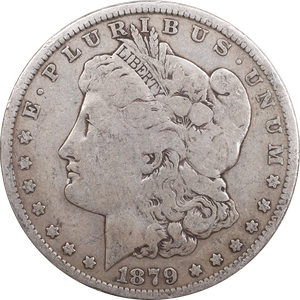 1879 Morgan Silver Dollar VG Main Image
