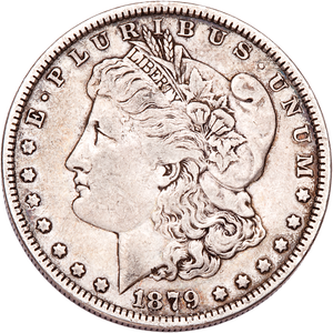 1879 Morgan Silver Dollar VF#2 Main Image