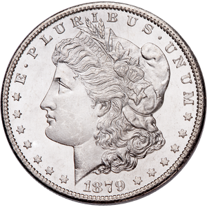 1879-S Morgan Silver Dollar, 3rd Reverse Main Image