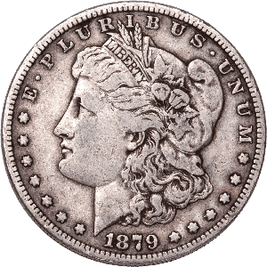 1879-S Morgan Silver Dollar, 3rd Reverse | Littleton Coin Company