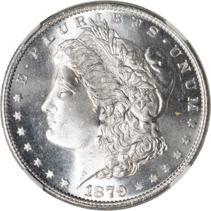 1879-S Morgan Silver Dollar, 3rd Reverse Main Image