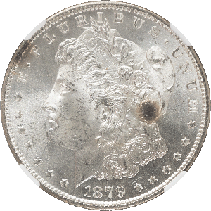 1879-S Morgan Silver Dollar, 3rd Reverse XF#2 | Littleton Coin Company