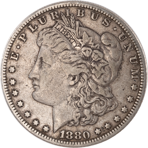 1880 Morgan Silver Dollar Main Image