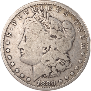 1880 Morgan Silver Dollar Main Image