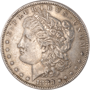 1880 Morgan Silver Dollar Main Image