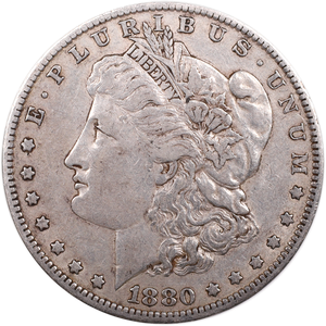 1880-O Morgan Silver Dollar VF Main Image