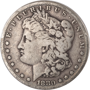 1880-S Morgan Silver Dollar Main Image
