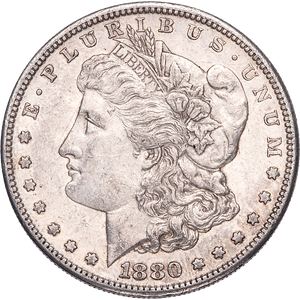 1880-S Morgan Silver Dollar Main Image