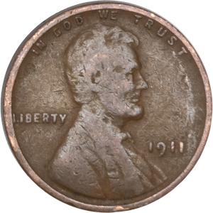 1911 Lincoln Head Cent CIRC Main Image
