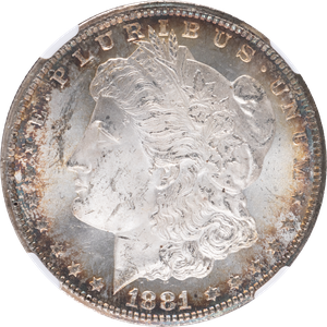 1881-CC Morgan Silver Dollar Main Image