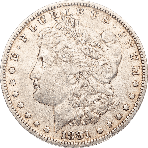 1881-O Morgan Silver Dollar VF Main Image