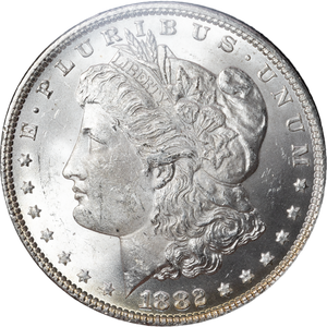 1882 Morgan Silver Dollar Main Image