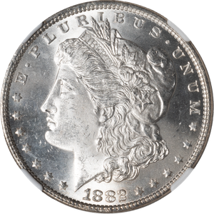 1882 Morgan Silver Dollar MS64 | Littleton Coin Company