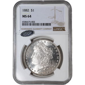 1882 Morgan Silver Dollar MS64 | Littleton Coin Company