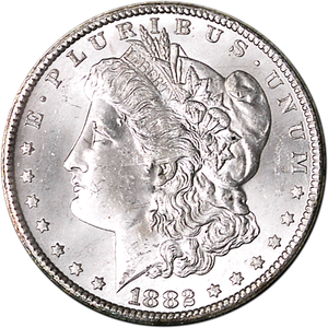 1882-CC Morgan Silver Dollar Main Image
